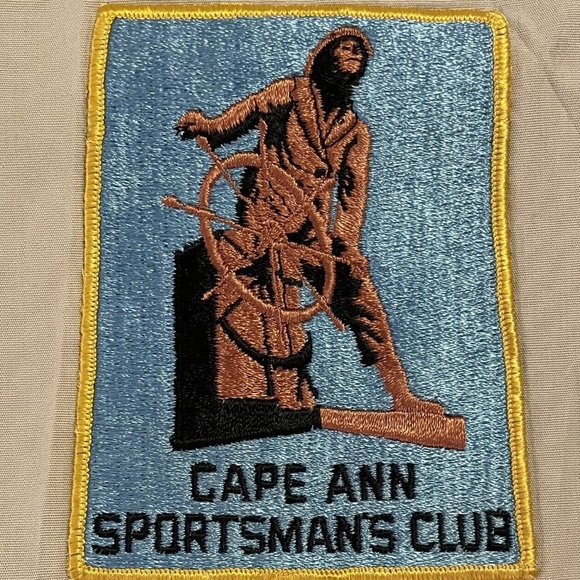 Vintage 1970’s Bob Allen Cape Ann Sportsman’s Club Ammo Shooting Vest Sz 38 - Picture 3 of 6